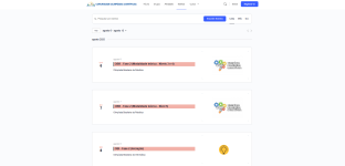 Imagem representando o calendário de eventos contido na comunidade olimpíadas científicas
