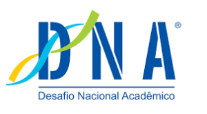 Um logotipo azul com as letras 