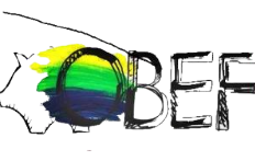 Logotipo da Olimpíada Brasileira de Educação Financeira (OBEF), com 